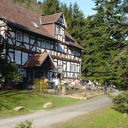 Hof Guttels Waldgasthof Ferienpension Rotenburg an der Fulda Exteriör bild
