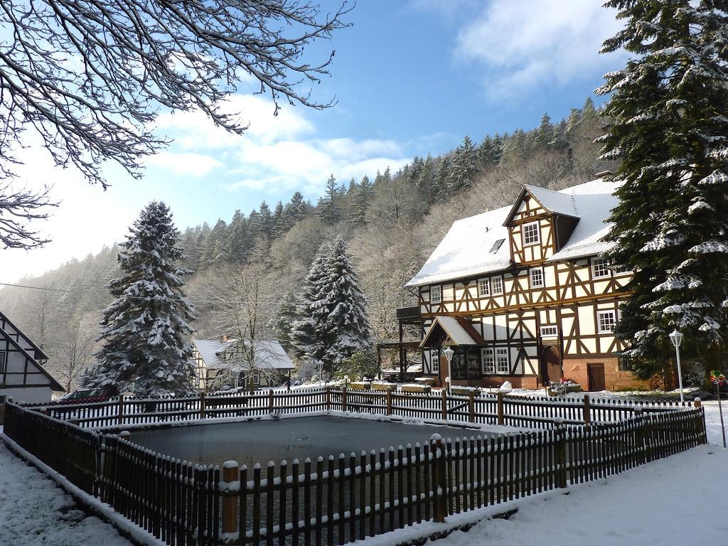 Hof Guttels Waldgasthof Ferienpension Rotenburg an der Fulda Exteriör bild